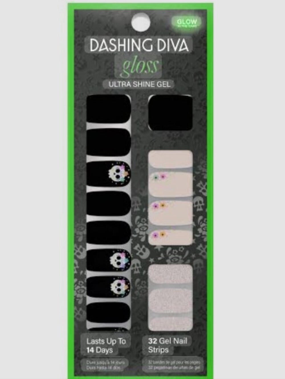 NIB Dashing Diva Gel Nail Strips #GS671 "Sugarcoat It"